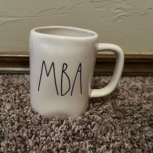 Rae Dunn MBA mug.